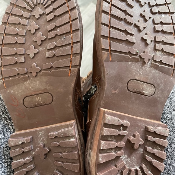 Ann Demeulemeester Rare Lace Up Malta Ankle Boots Brown Size: US 8.5 UK 40 - Picture 6 of 14